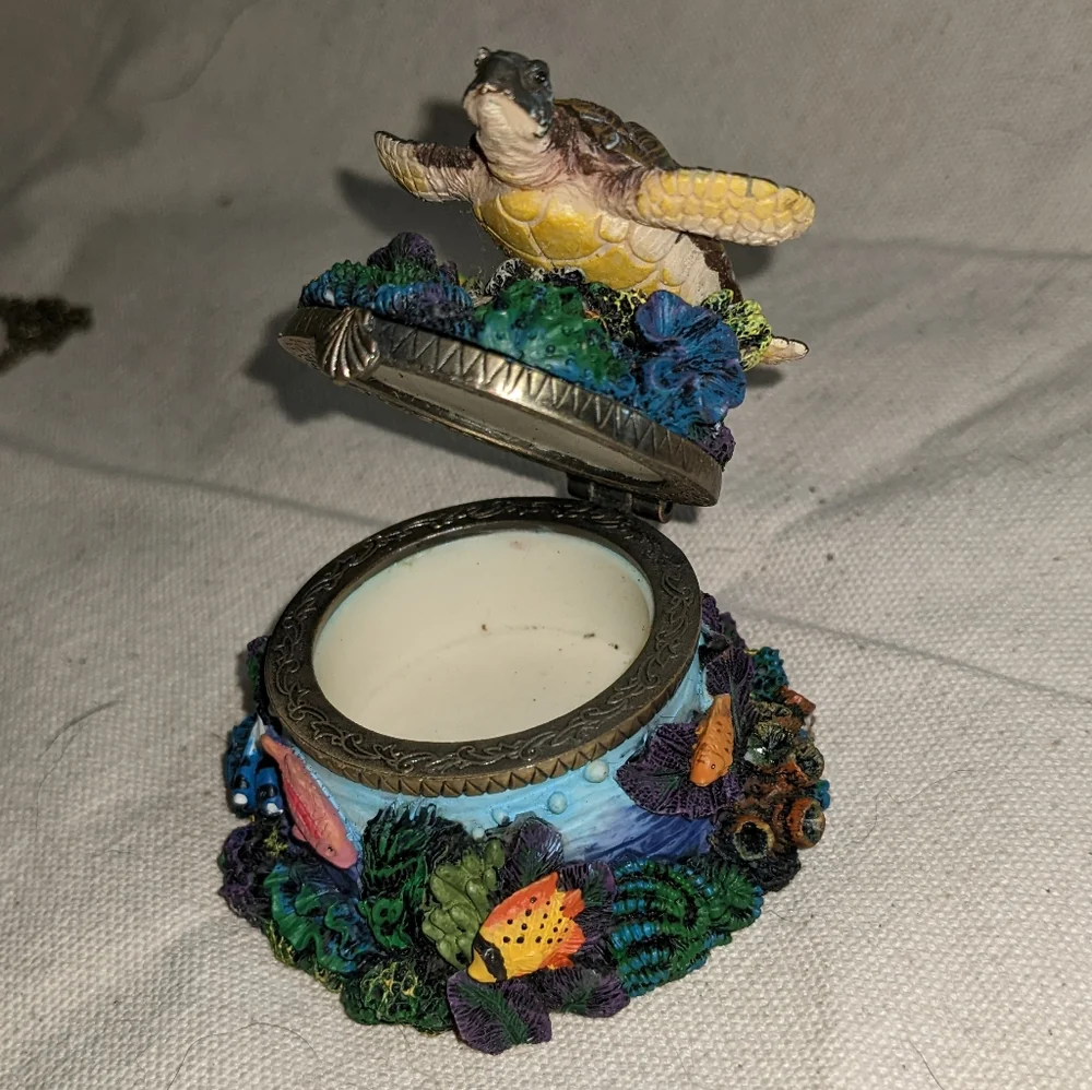 sea turtle jewelry box